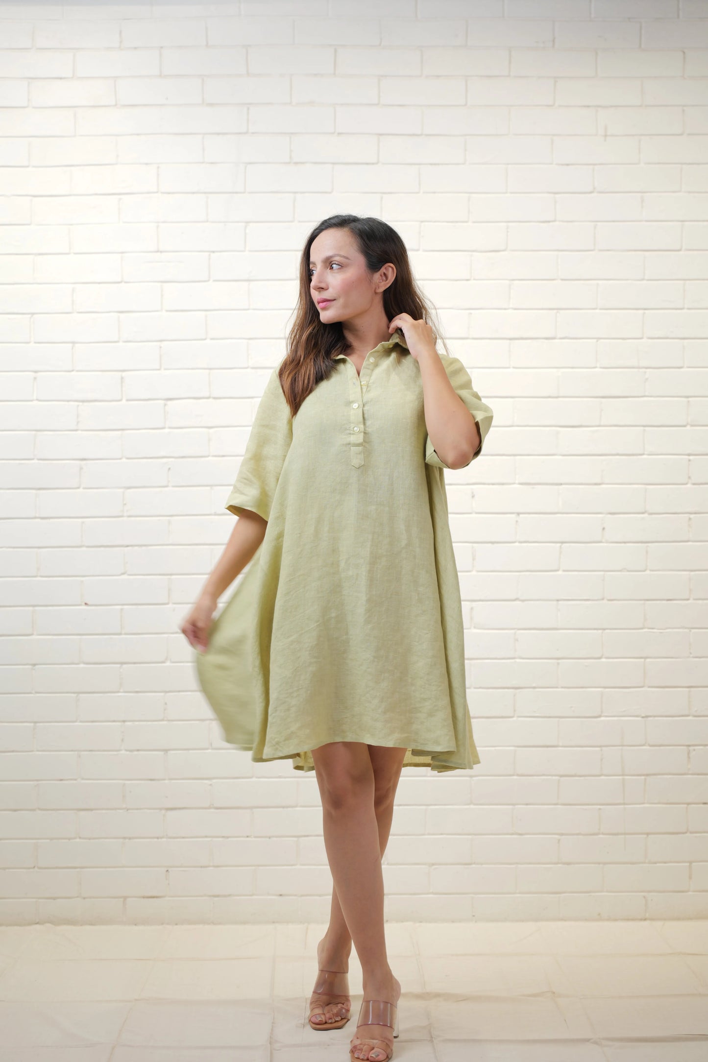 Meadow Mist Mini Dress