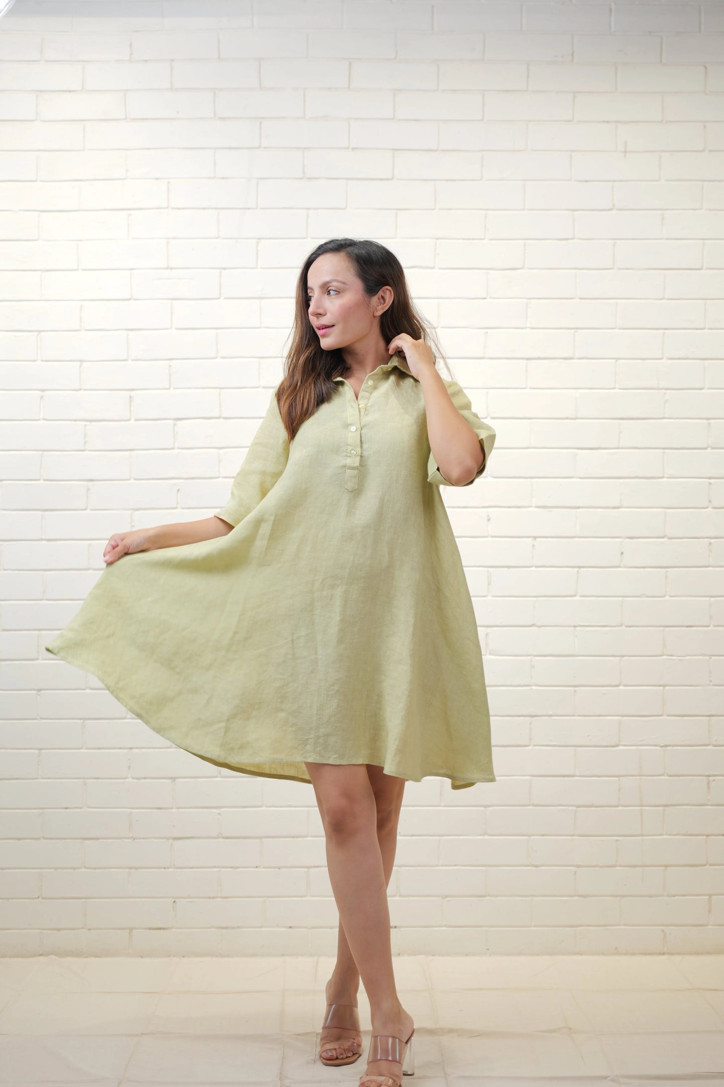 Meadow Mist Mini Dress