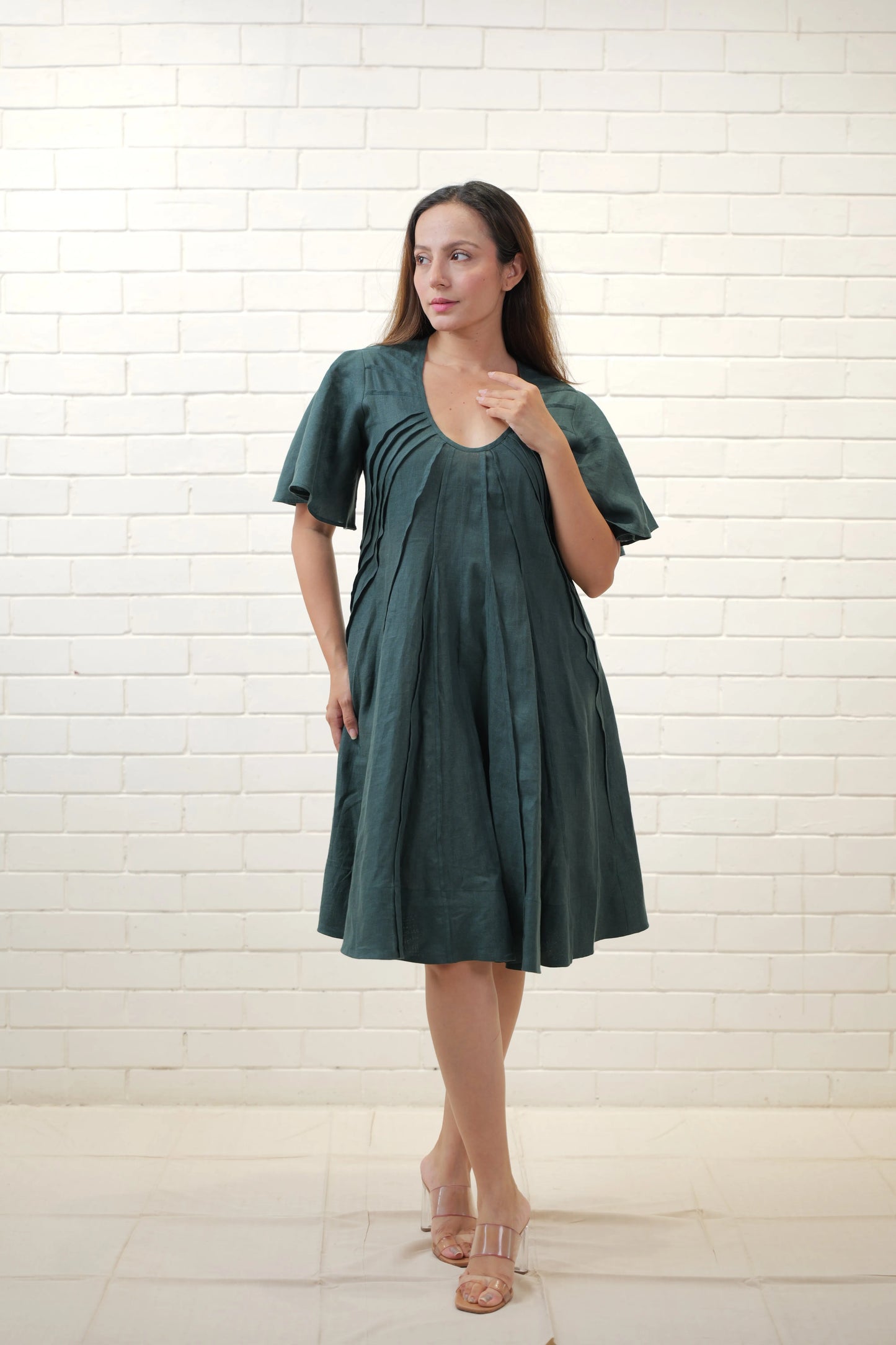 Linen Muse Dress