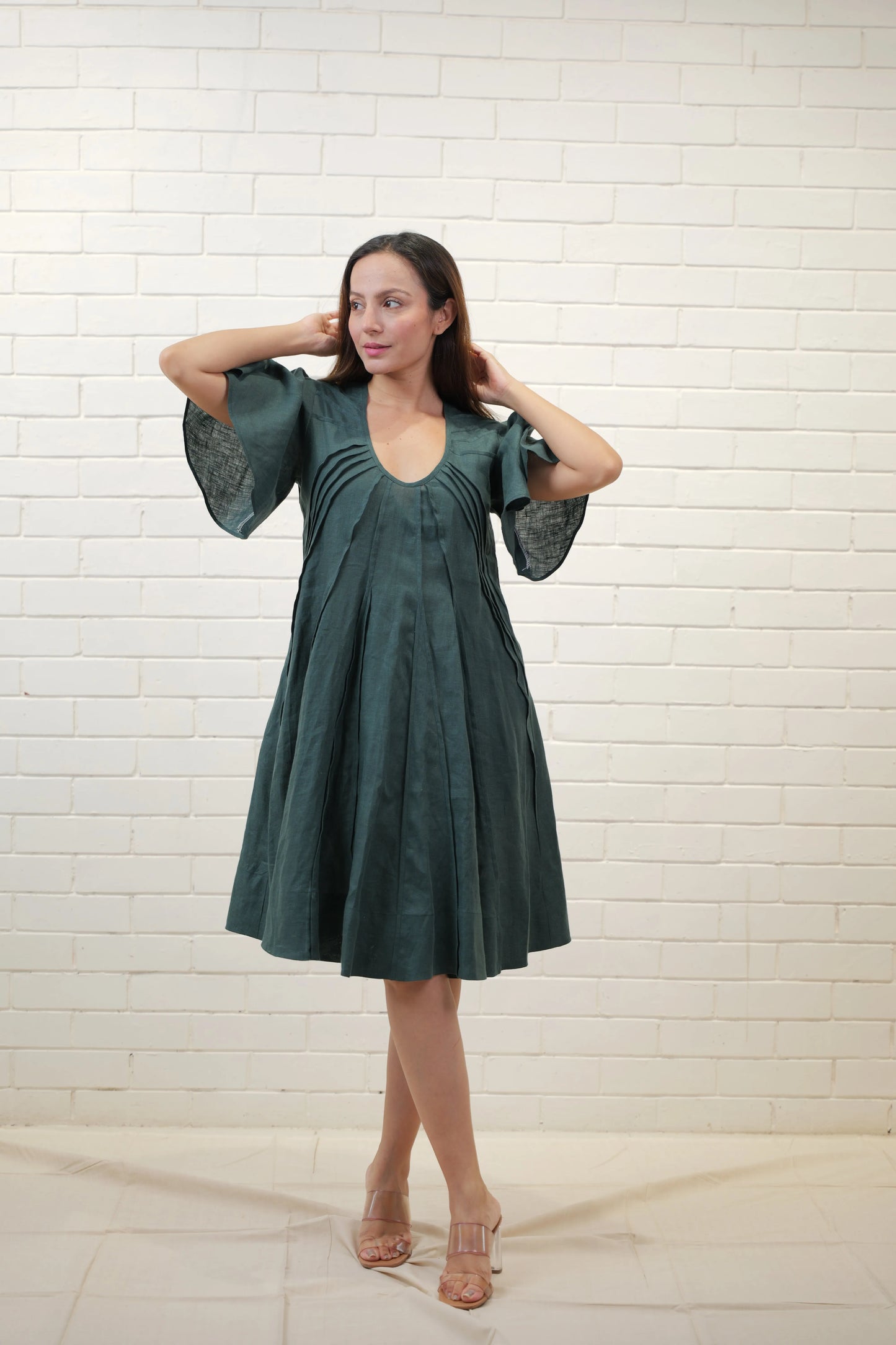 Linen Muse Dress