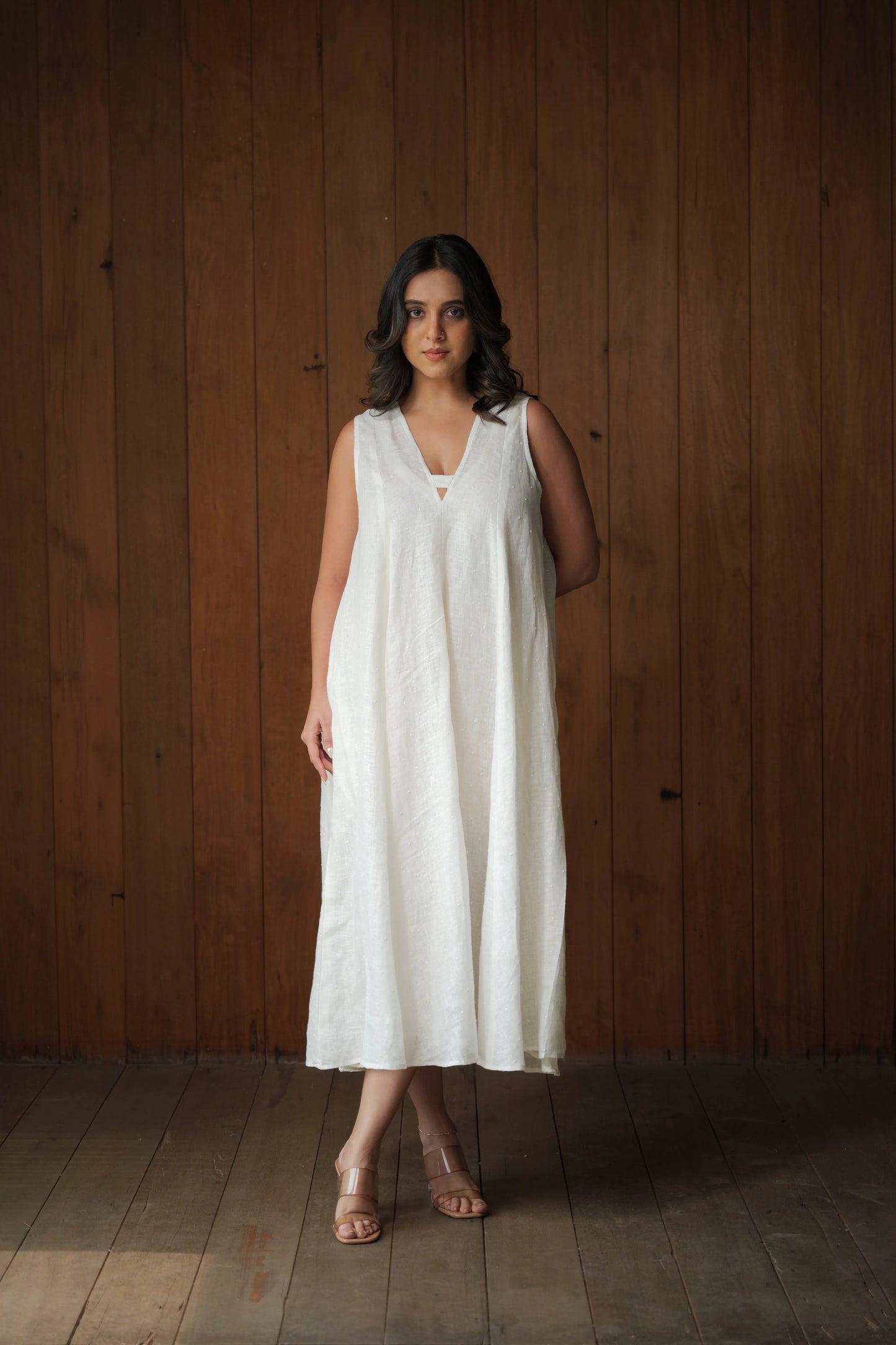 Linen Oasis Maxi Dress