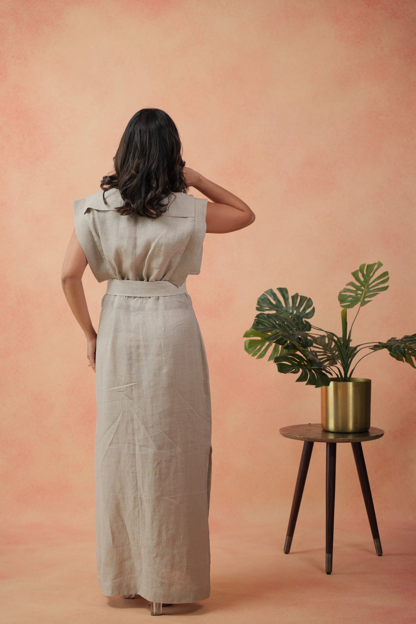 Bridgerton Linen Dress