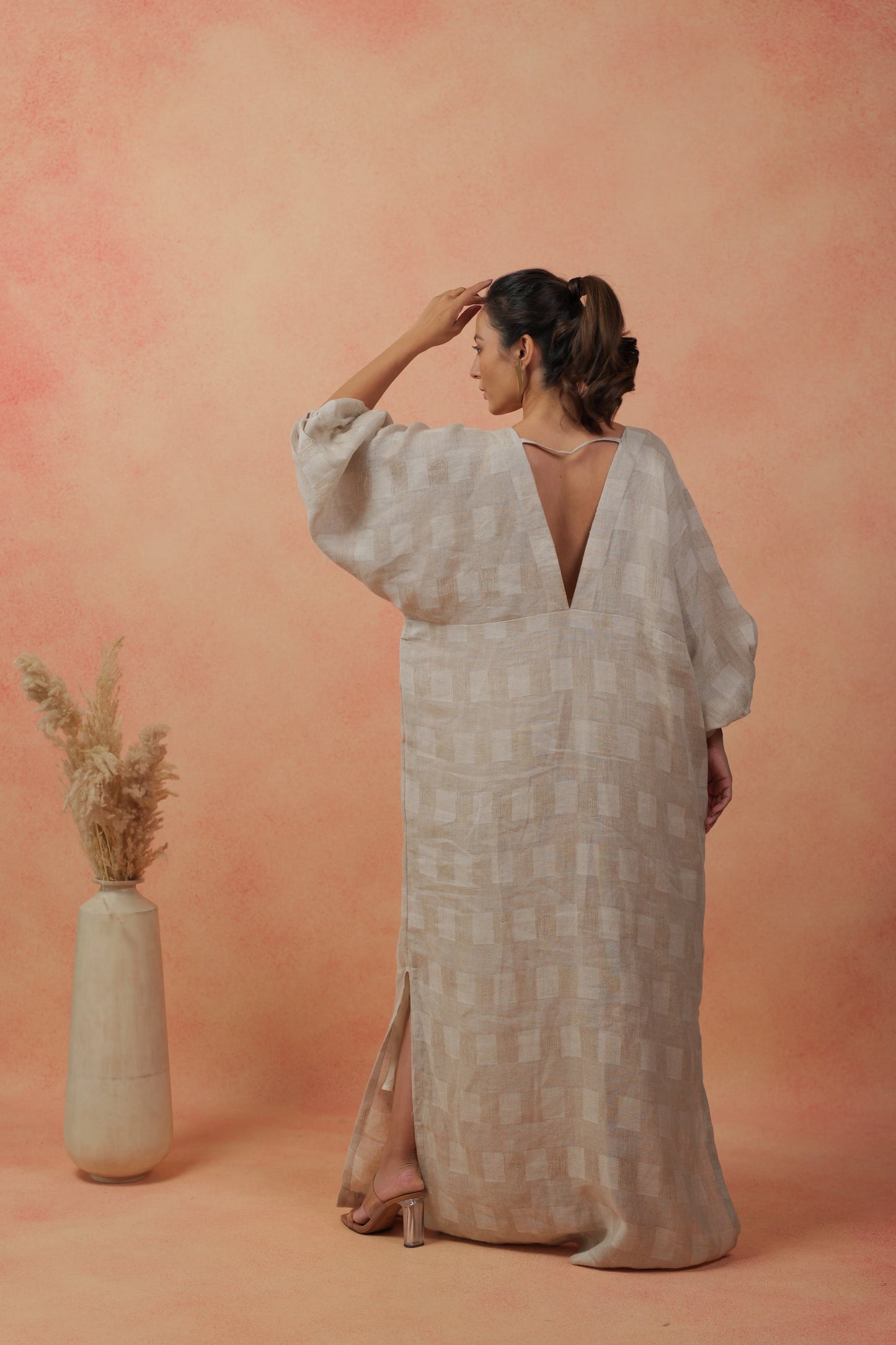 Linen Reverie Maxi Dress